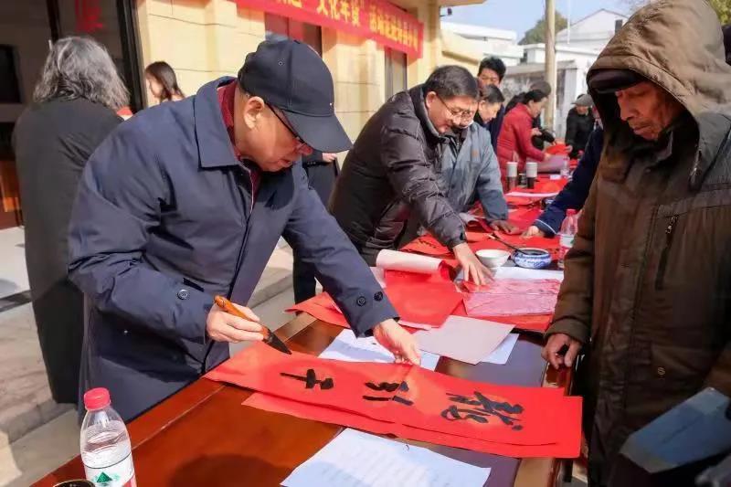学习贯彻习近平总书记在中国文联十一大、中国作协十大开幕式上重要讲话精神 | 省书协主题实践活动走进寿县小甸镇(图4)