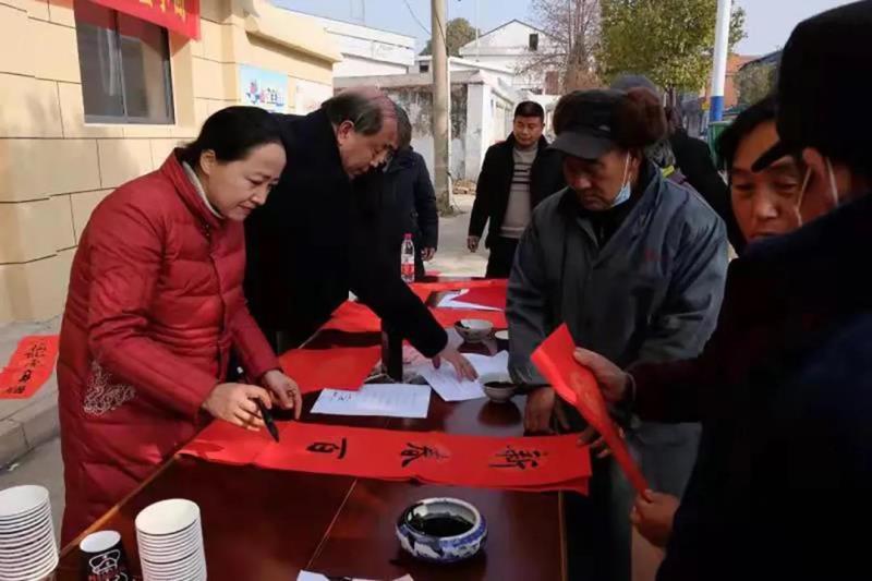 学习贯彻习近平总书记在中国文联十一大、中国作协十大开幕式上重要讲话精神 | 省书协主题实践活动走进寿县小甸镇(图6)